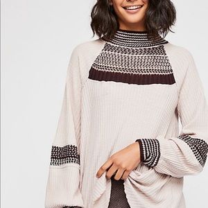 Free people NWT snow day thermal size small